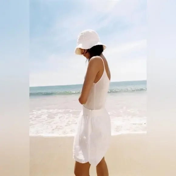 Zara ZW COLLECTION EMBROIDERED MINI SKIRT - Picture 3 of 11